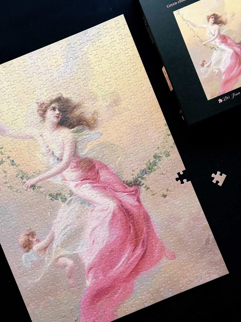 ZhiJianManXing-The Swing-500pcs Jigsaw Puzzle