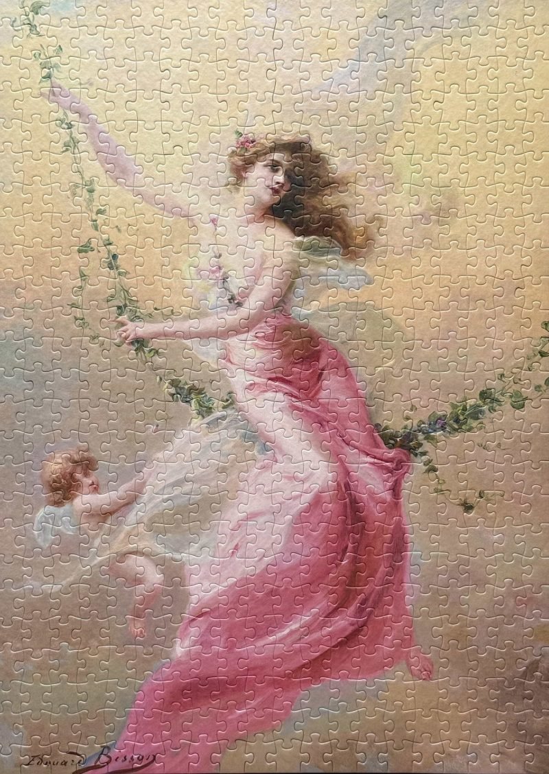 ZhiJianManXing-The Swing-500pcs Jigsaw Puzzle