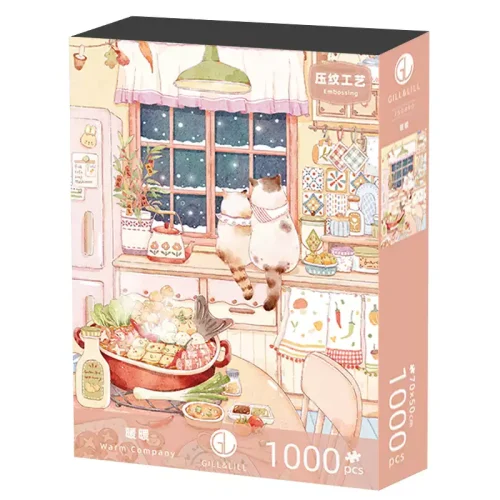 1000 Jigsaw Puzzle-Gill Lill-Warm Company
