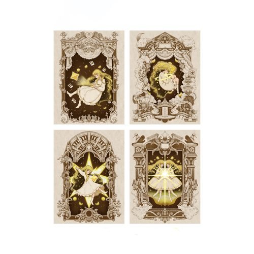 Gill Lill-168pcs Jigsaw Puzzle-When Stars Are Born