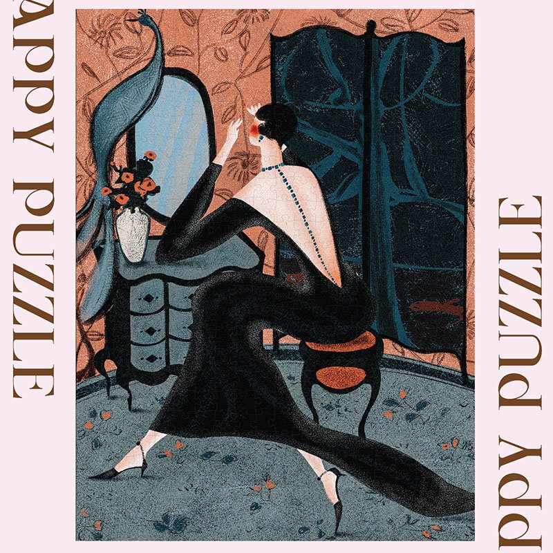 Happy Puzzle-500 Piece Puzzle-Beauty Series-Wutong