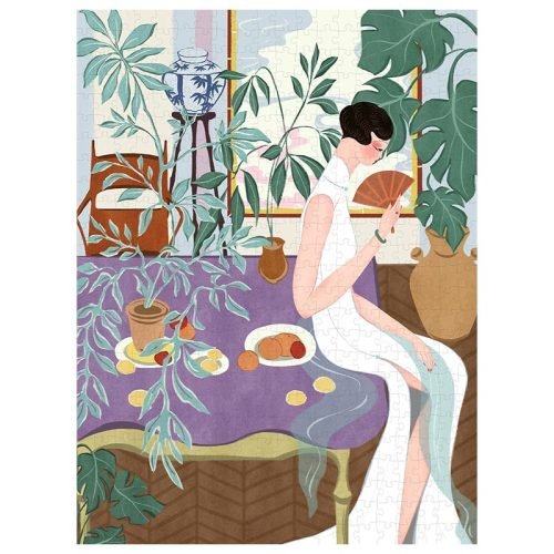 Zhiyi1 Happy Puzzle-500 Piece Puzzle-Beauty Series-Zhiyi