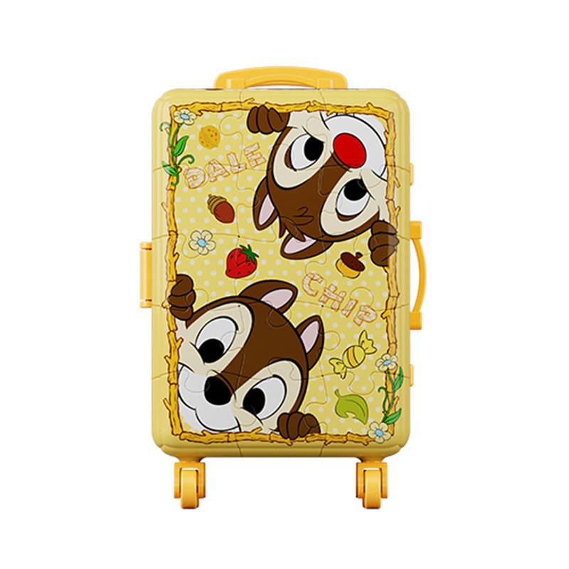 60pcs Plastic Jigsaw Puzzles-3djp-3D Suitcase Puzzle Disney and Nintendo Charaters