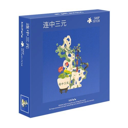 500pcs Jigsaw Puzzle-Kibifufu-Achieve the Triple First