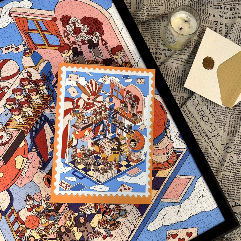 TKX-1000pcs Jigsaw Puzzle-Alice's Wonderland