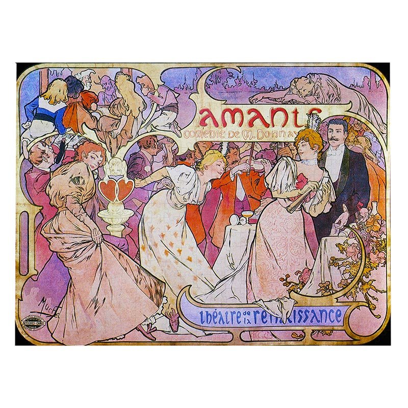 Happy Puzzle-500 Piece Puzzle-Amants