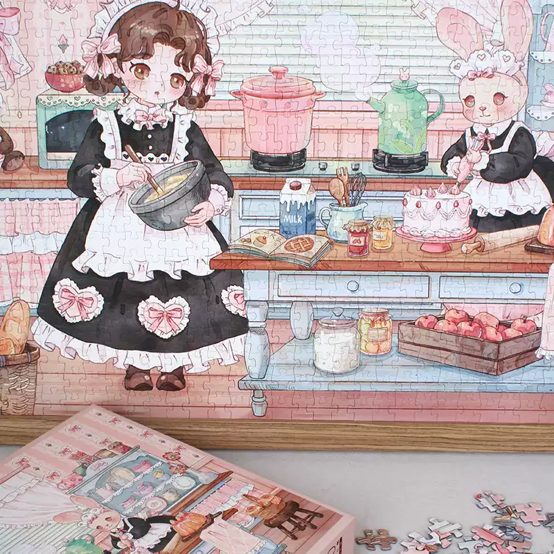 1000pcs Jigsaw Puzzle-PJLT-Baking Kitchen