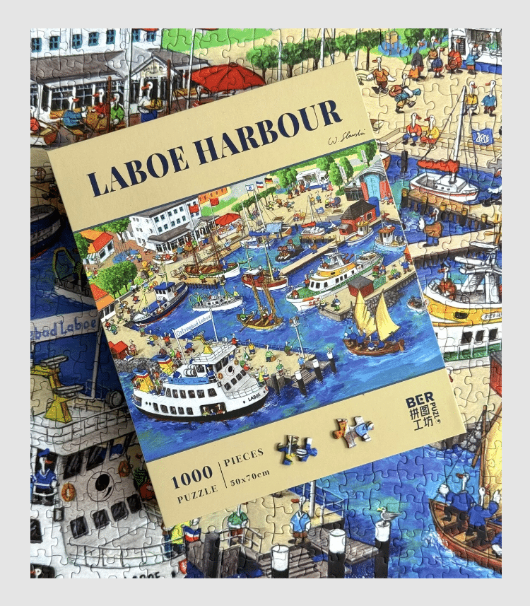 Ber 1000pcs Puzzle-Laboe Harbour