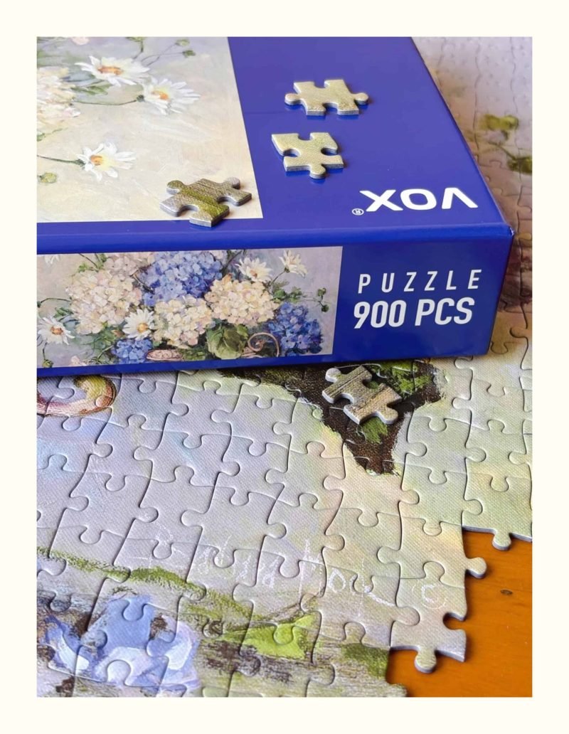 900pcs Puzzle-Vox-Blue and White Delight