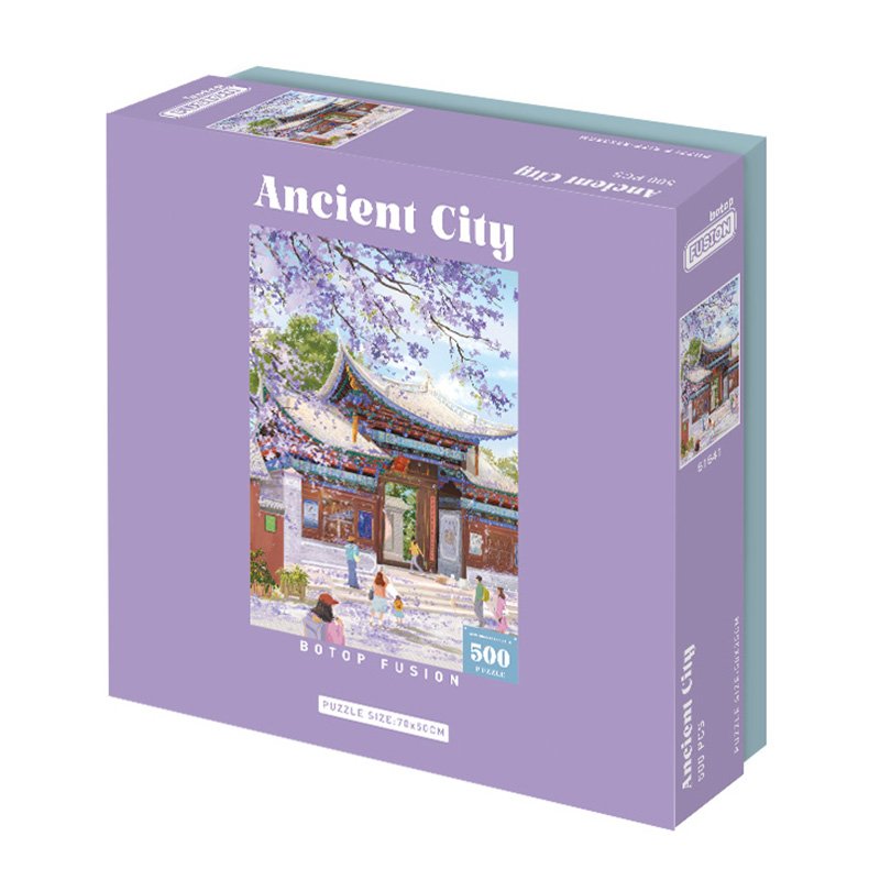 500pcs Jigsaw Puzzle-Botop Fusion-Ancient City