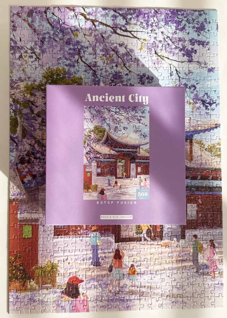 500pcs Jigsaw Puzzle-Botop Fusion-Ancient City