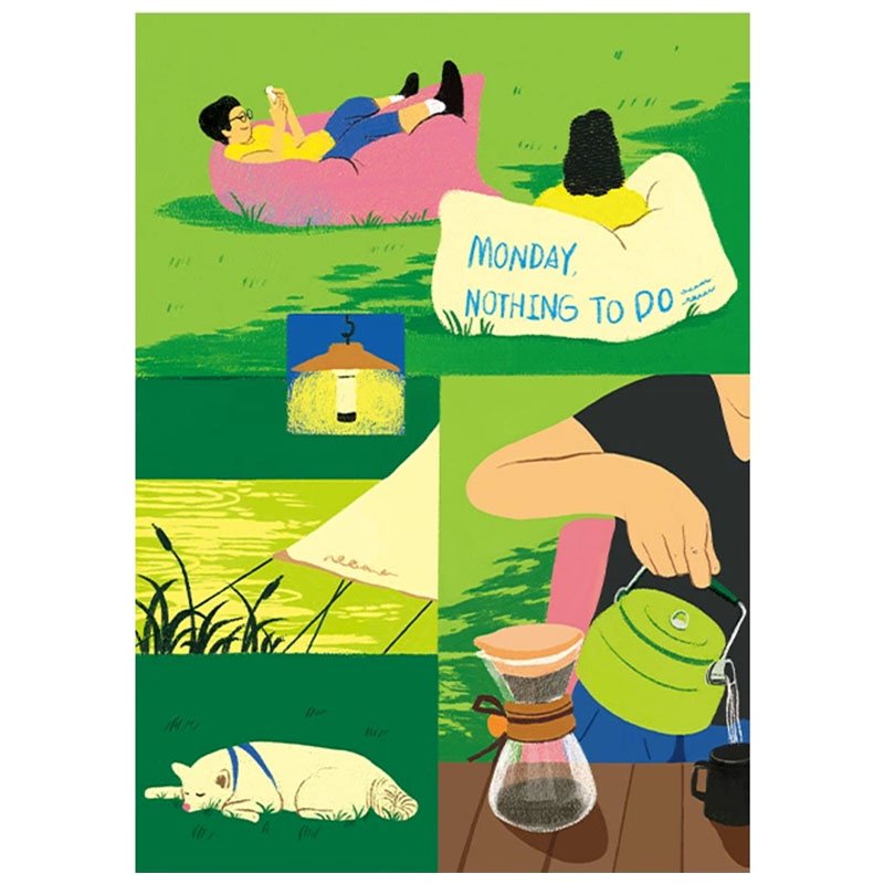 Botop-Camping Discontinued-1000pcs Jigsaw Puzzle-Botop-Camping