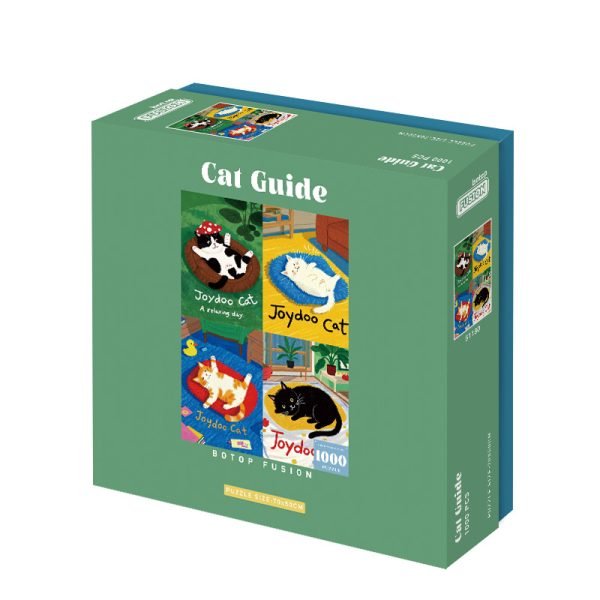 Botop Fusion-1000pcs Jigsaw Puzzle-Cat Guide