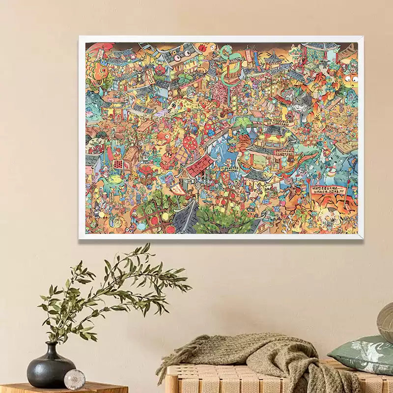 Botop Fusion-1000pcs Jigsaw Puzzle-Oblivion River