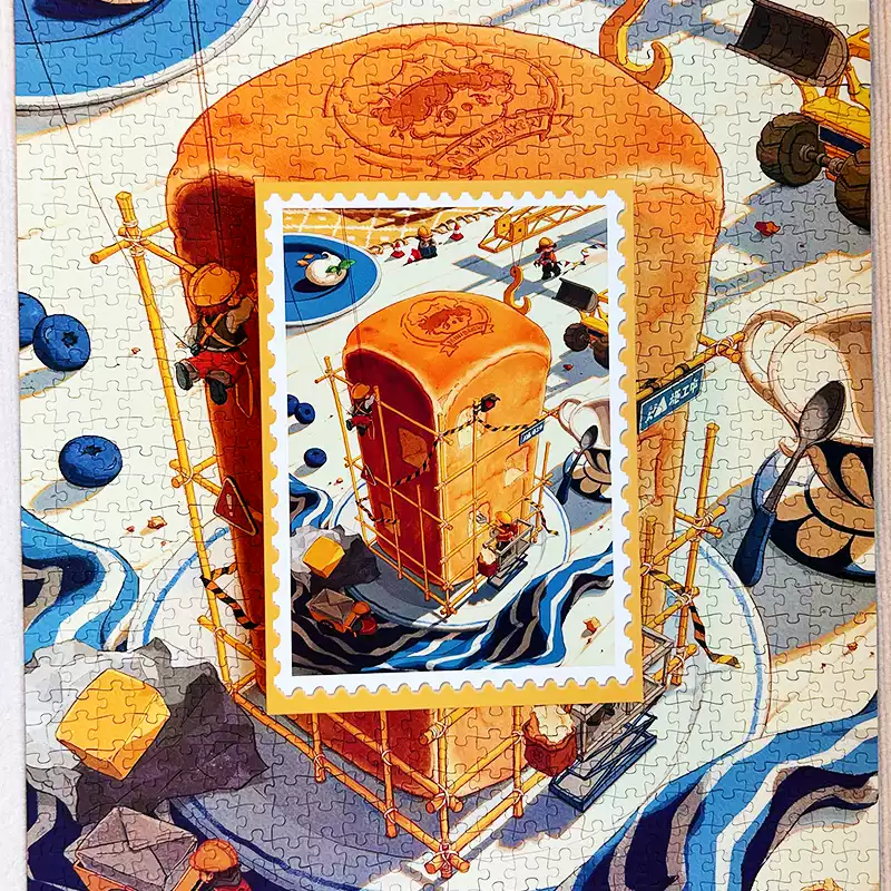 TKX-1000pcs Jigsaw Puzzle-Bready Quest