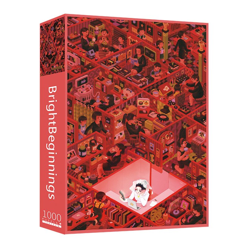 1000pcs Jigsaw Puzzle-PJLT-Bright Beginnings