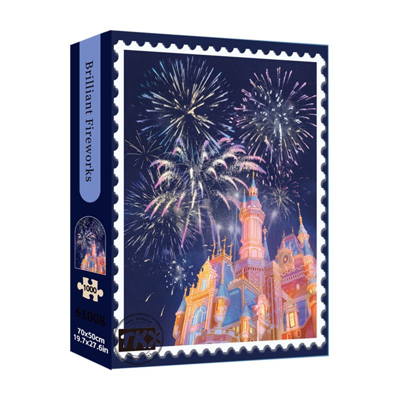 TKX-1000pcs Jigsaw Puzzle-Brilliant Fireworks