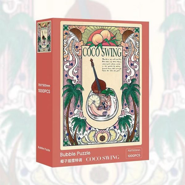 1000pcs Jigsaw Puzzle-Bubble Puzzle-Coco Swing