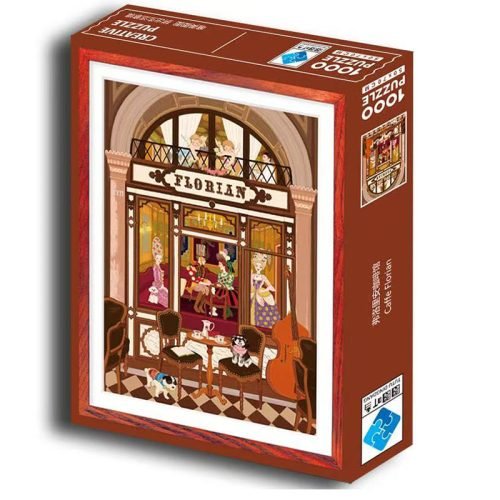 1000pcs Jigsaw Puzzle-TuTuDingDang-Cafe Florian