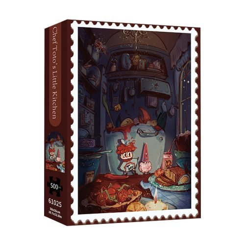 TKX-500pcs Jigsaw Puzzle-Chef Toto's Little Kitchen