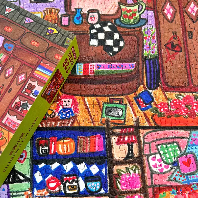 728pcs Jigsaw Puzzle-TuTuDingDang-Childhood Fun Cabin