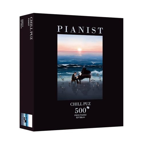 500 Piece Puzzle-Chill Puz-Pianist