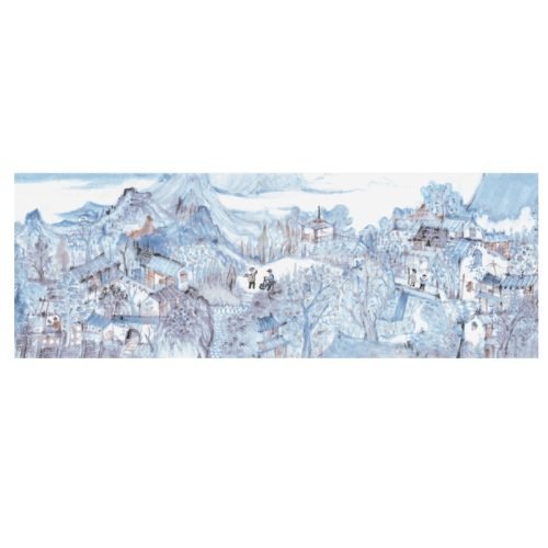 Clouds and the Woodcutter Zhiju-1000 Piece Puzzle-Clouds and the Woodcutter