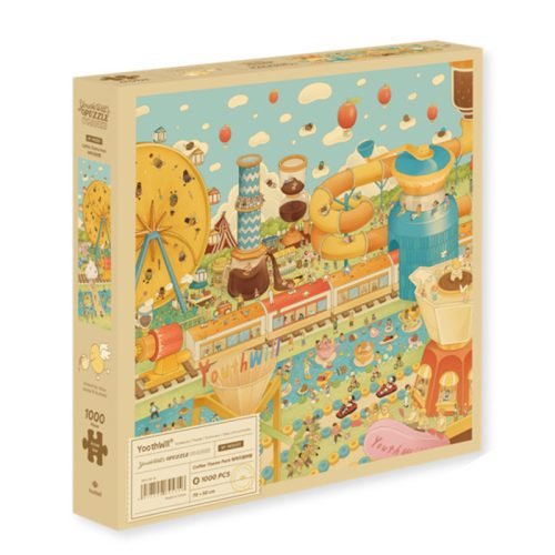 Youthwill-1000pcs Jigsaw Puzzle-Coffee Theme Park