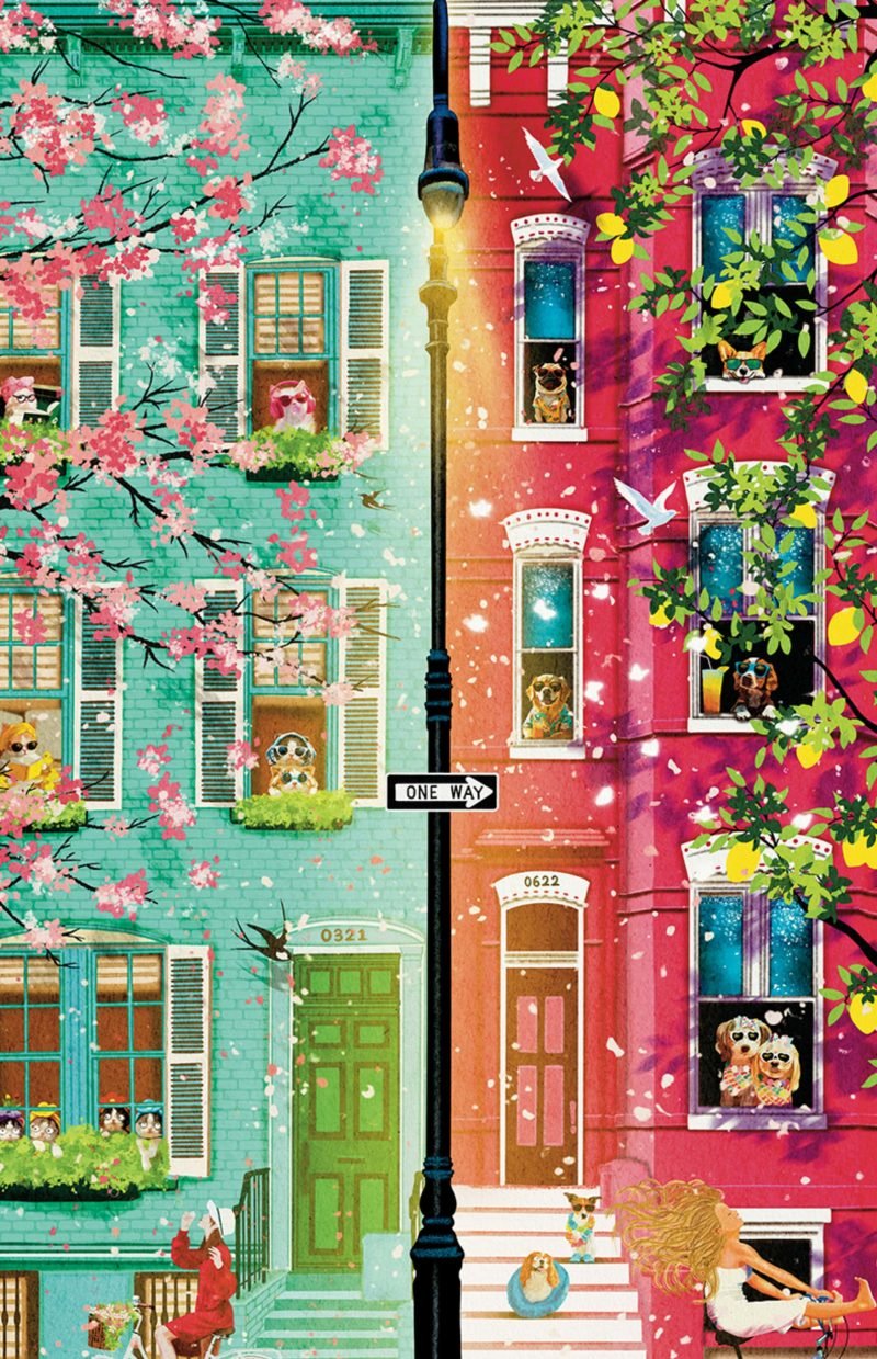 1000pcs Jigsaw Puzzle-Comitok-Spring and Summer