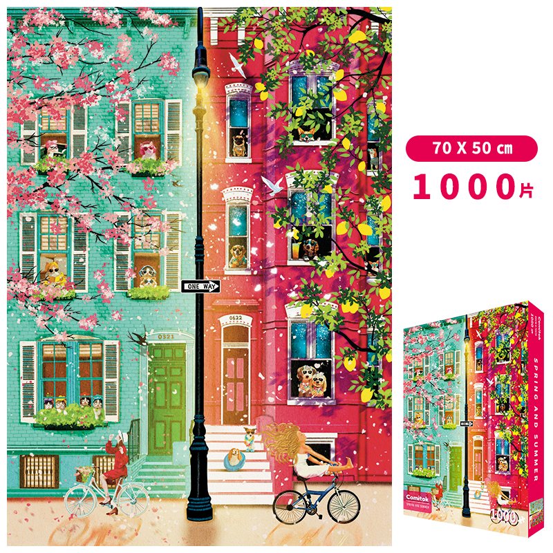 1000pcs Jigsaw Puzzle-Comitok-Spring and Summer