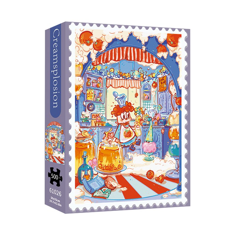 TKX-500pcs Jigsaw Puzzle-Creamsplosion