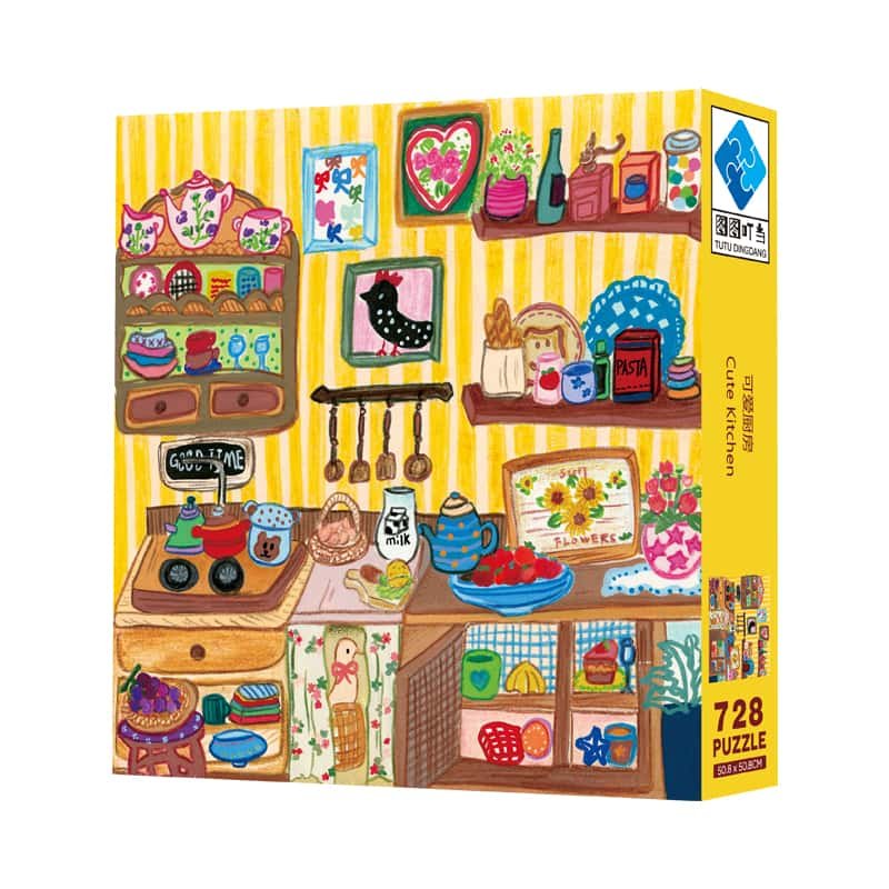 Cute Kitchen (5) 728pcs Jigsaw Puzzle-TuTuDingDang-Cute Kitchen