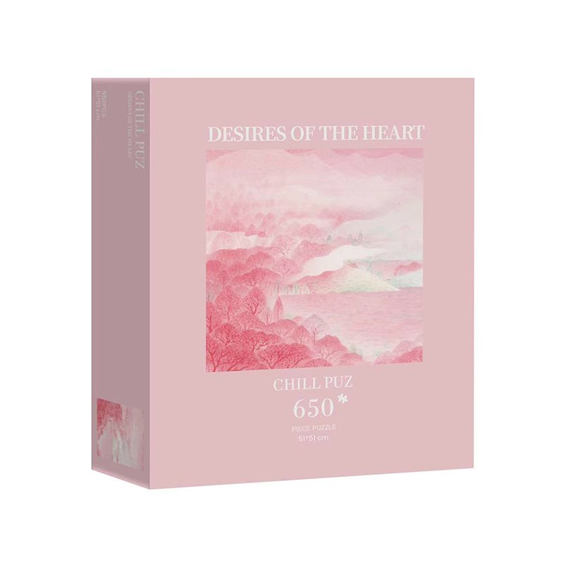 Desires of the Heart 650 Piece Puzzle-Chill Puz-Desires of the Heart