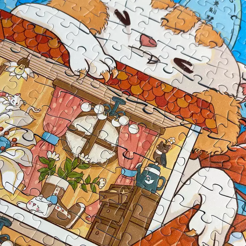 Eleven Tenants (2) 1000pcs Jigsaw Puzzle-TuTuDingDang-Eleven Tenants