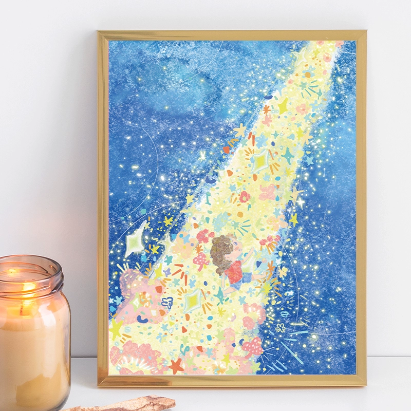 1000pcs Jigsaw Puzzle-TuTuDingDang-Flowers Will Bloom Along the Way