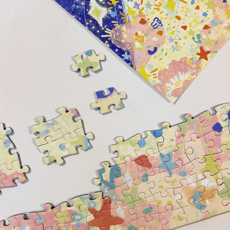 1000pcs Jigsaw Puzzle-TuTuDingDang-Flowers Will Bloom Along the Way