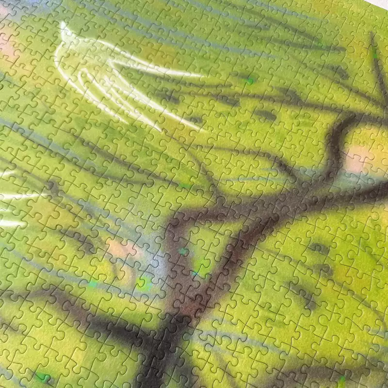 Flowing Mist Green (1) 728pcs Jigsaw Puzzle-Boff-Flowing Mist Green