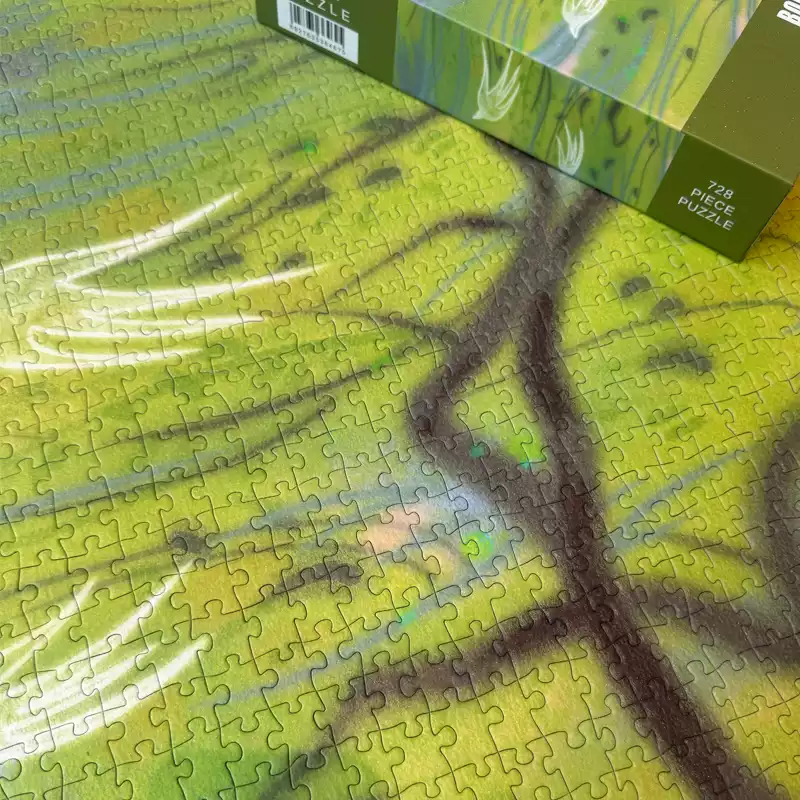 Flowing Mist Green (4) 728pcs Jigsaw Puzzle-Boff-Flowing Mist Green