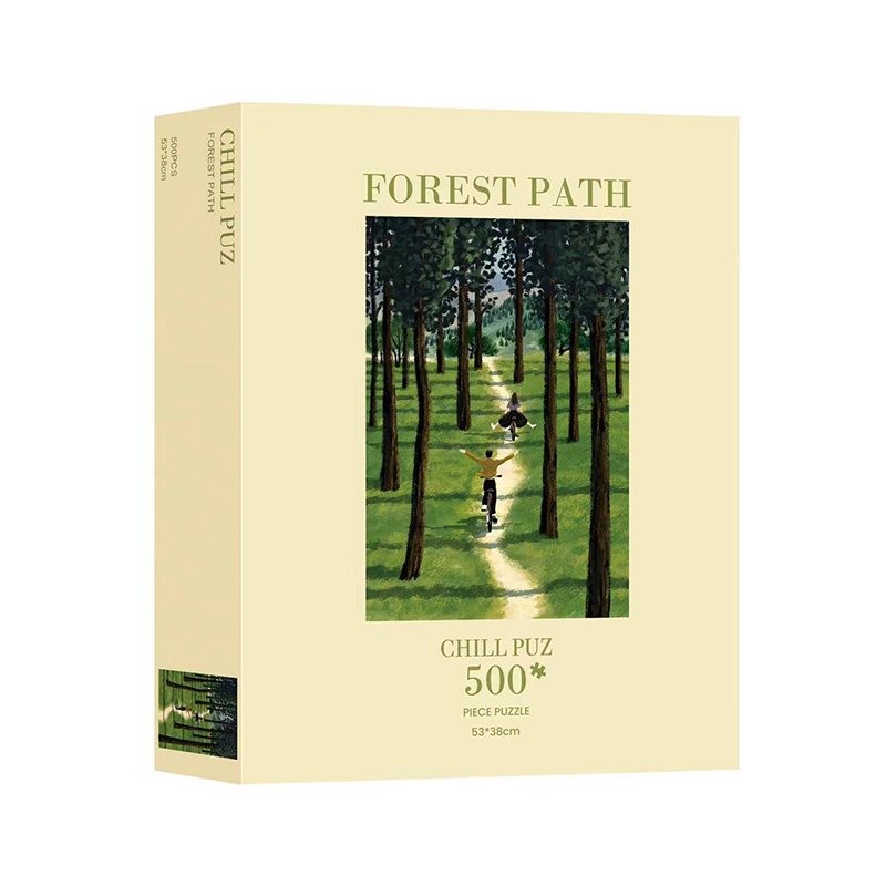 Forest Path 500 Piece Puzzle-Chill Puz-Forest Path