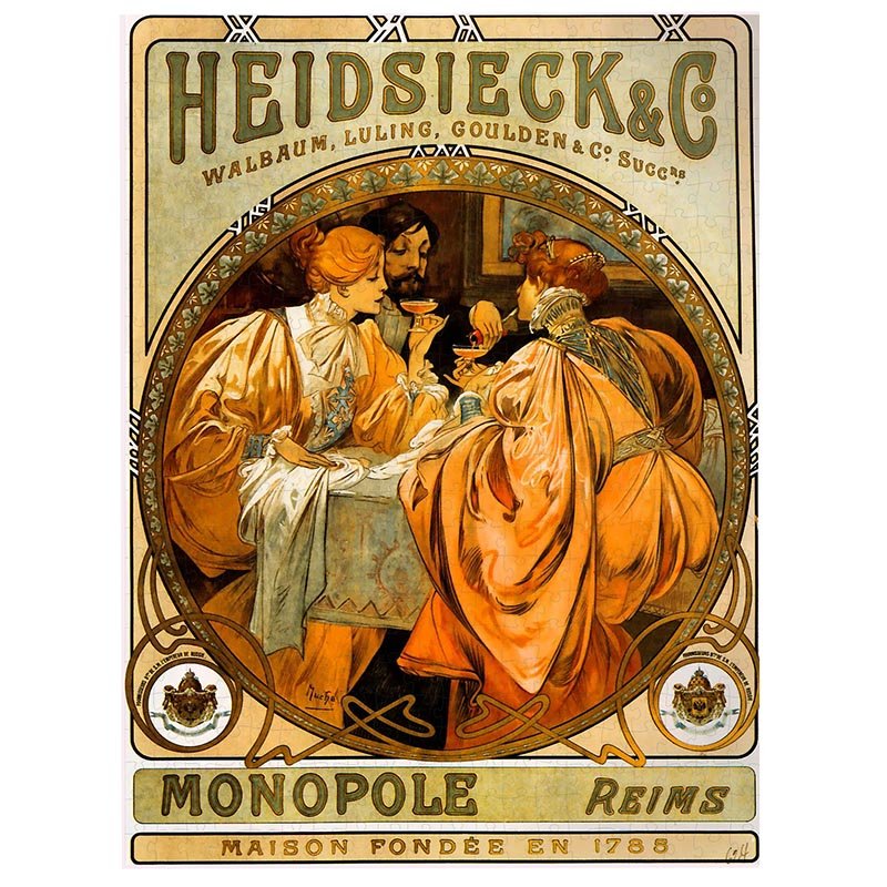 Happy Puzzle 500pcs-Monopole Happy Puzzle-500 Piece Puzzle-Monopole