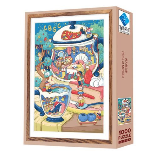 1000pcs Jigsaw Puzzle-TuTuDingDang-Home of Mermaid