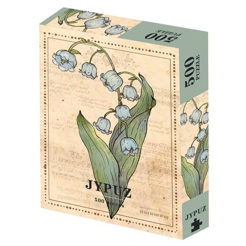 JYPUZ-Lily of the valley (4) JYPUZ-500pcs Jigsaw Puzzle-Lily of the Valley