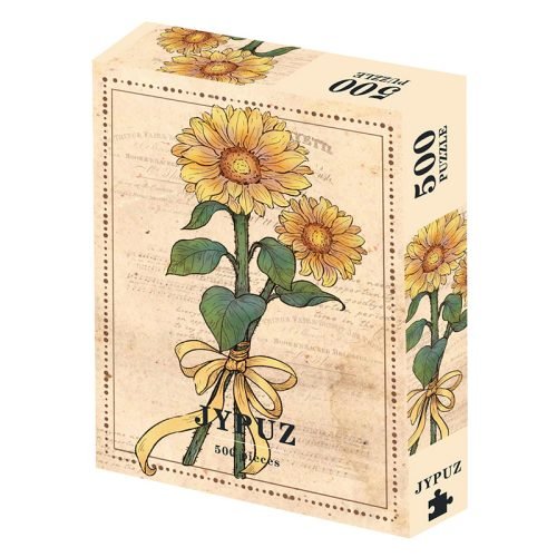 JYPUZ-Sunflowers (1) JYPUZ-500pcs Jigsaw Puzzle-Sunflowers