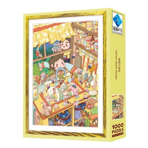 Kitchen Battle Royale (4) 1000pcs Jigsaw Puzzle-TuTuDingDang-Kitchen Battle Royale