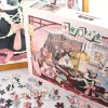 Discontinued-1000pcs Jigsaw Puzzle-PJLT-Kitty Mahjong Parlor