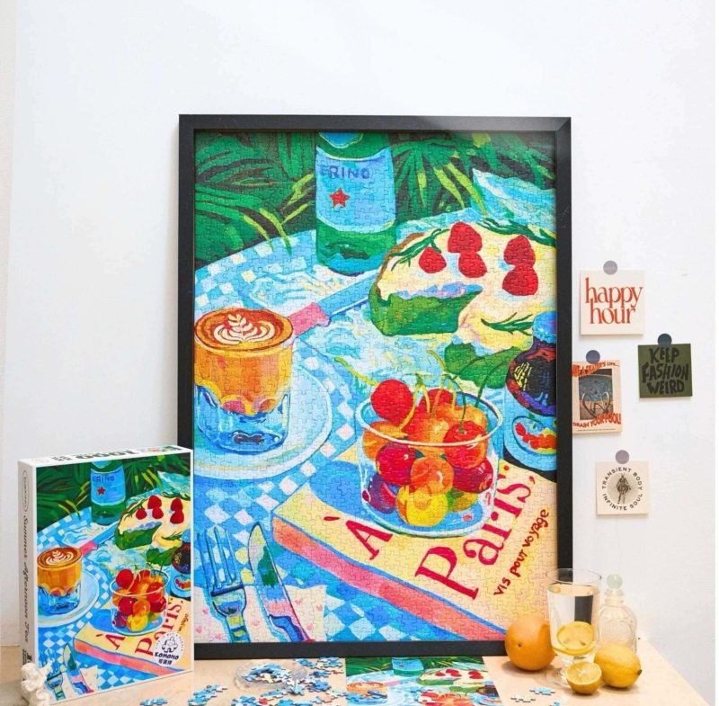 1000pcs Jigsaw Puzzle-Komono-Summer Afternoon Tea