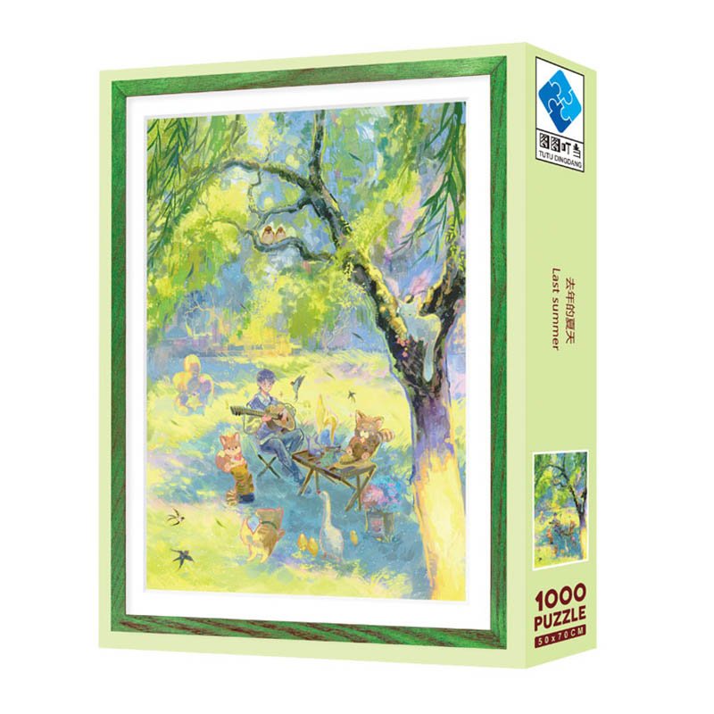 1000pcs Jigsaw Puzzle-TuTuDingDang-Last Summer