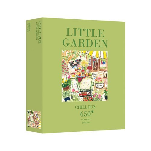 650 Piece Puzzle-Chill Puz-Little Garden