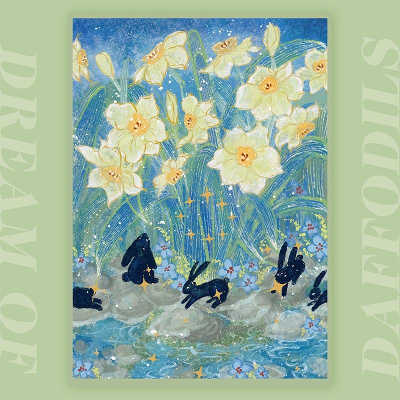 Lizzle Puzzle-Dream of Daffodils-1000pcs Jigsaw Puzzle