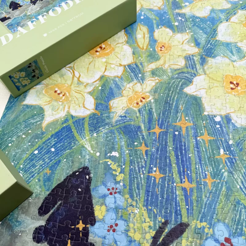 Lizzle Puzzle-Dream of Daffodils-1000pcs Jigsaw Puzzle